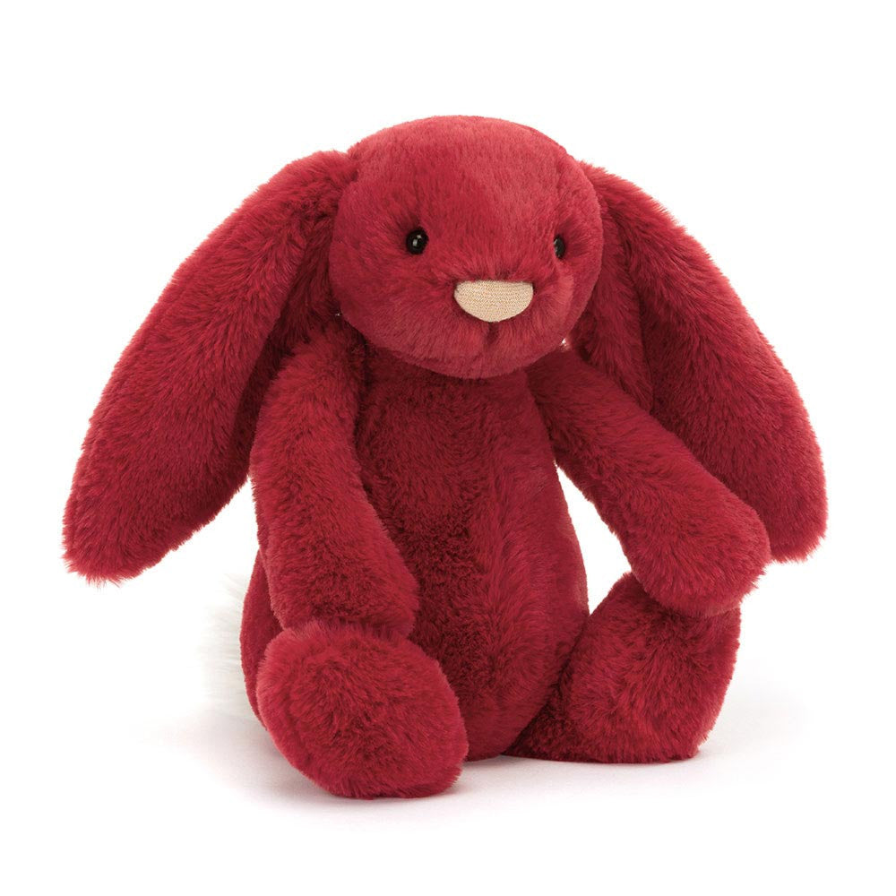 Jellycat Bashful Bunny Medium Luxe Scarlett