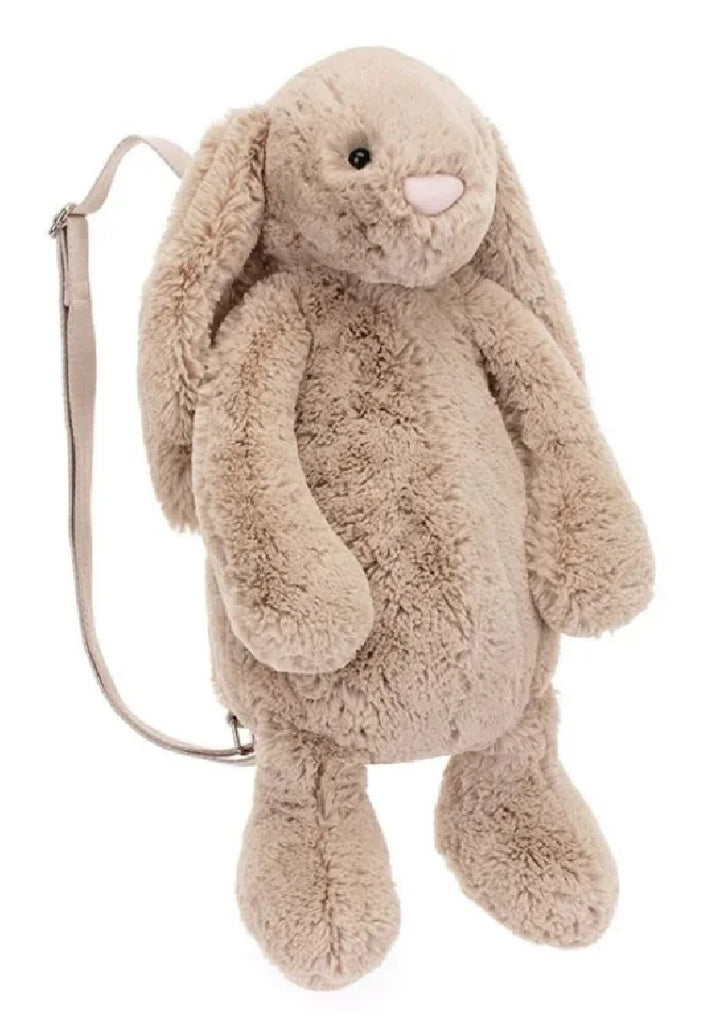 Jellycat Bashful Bunny Backpack Beige