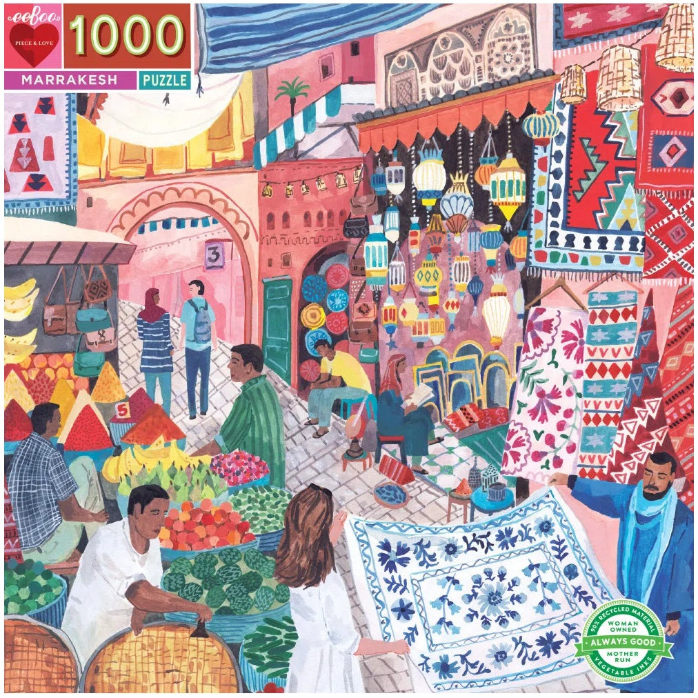 Eeboo 1000 Pce Marrakesh