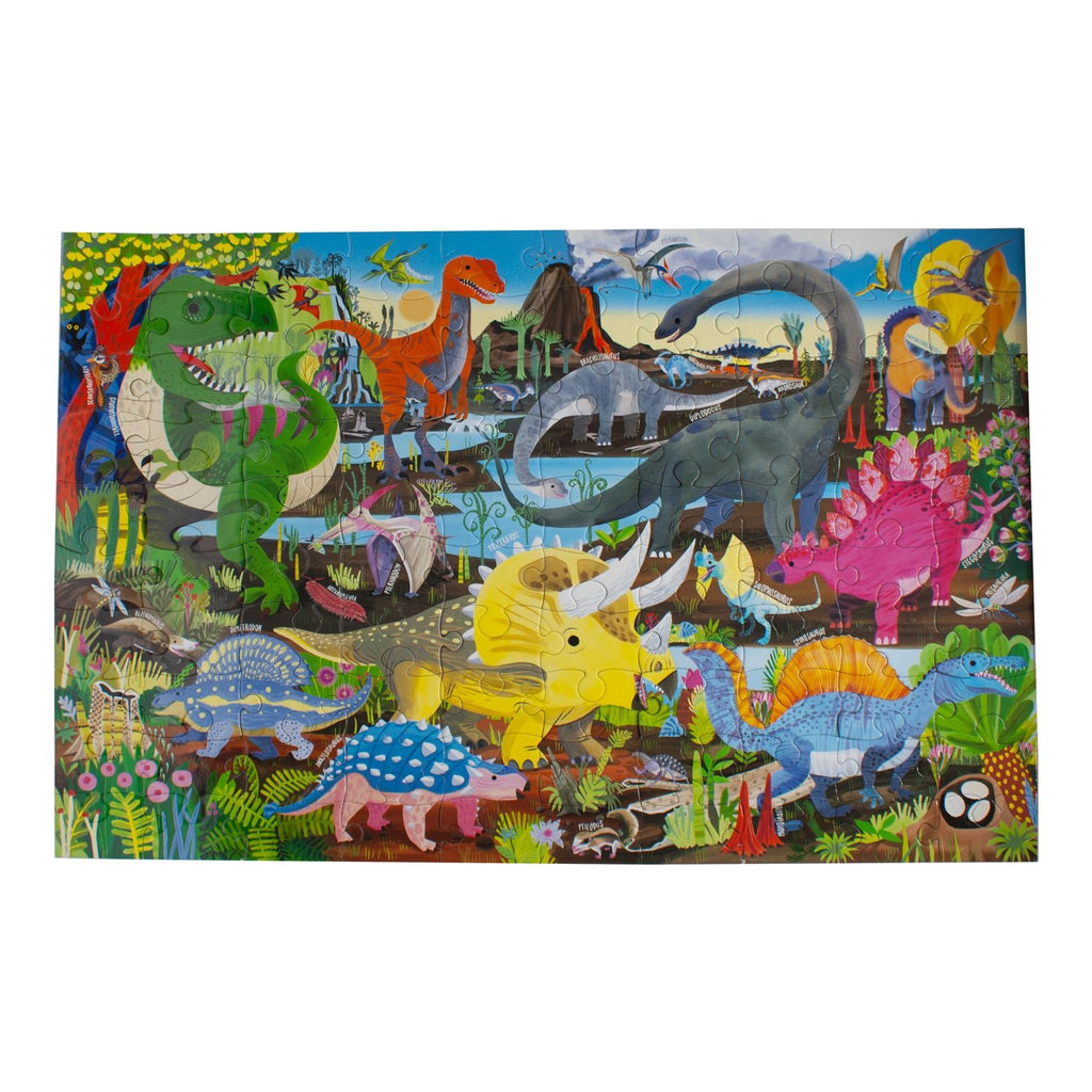 Eeboo 100 Pce Land Of Dinosaurs
