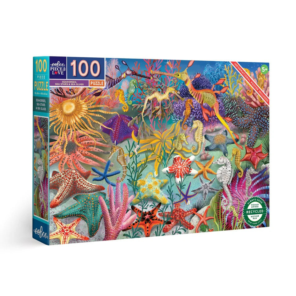 Eeboo 100 Pce Seahorses