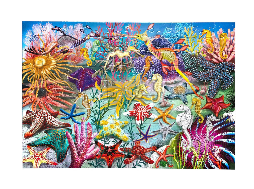 Eeboo 100 Pce Seahorses