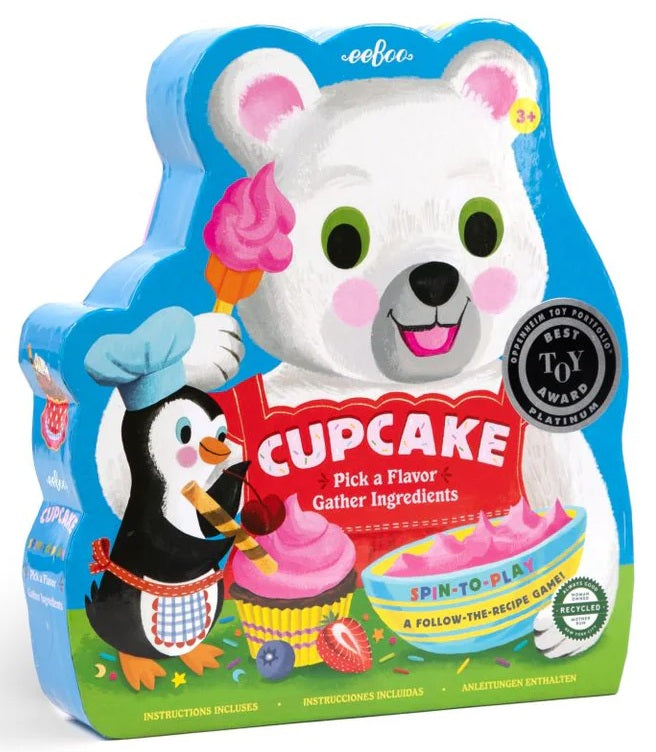 Shaped Game Cupcake Spinner