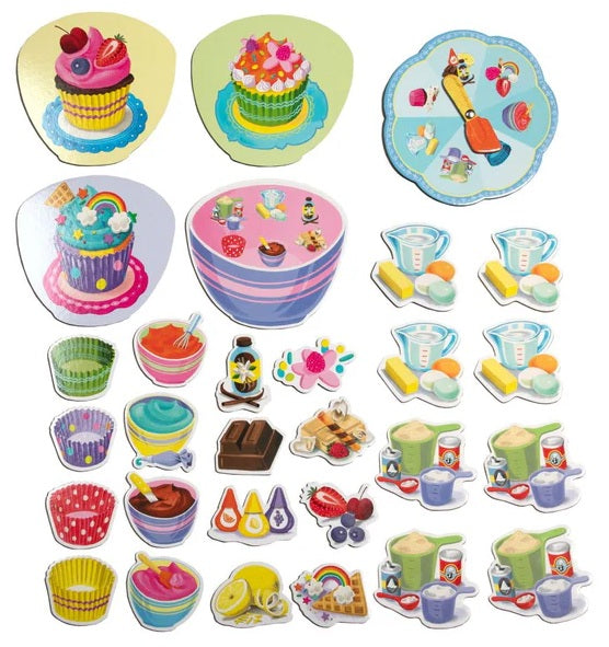 Shaped Game Cupcake Spinner