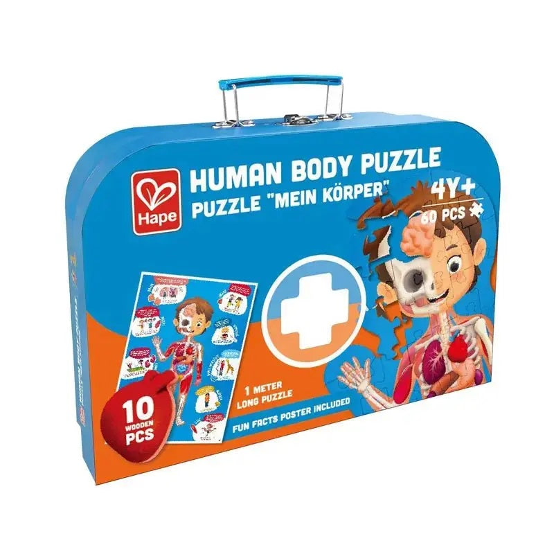 Hape Human Body Puzzle 60 Pces