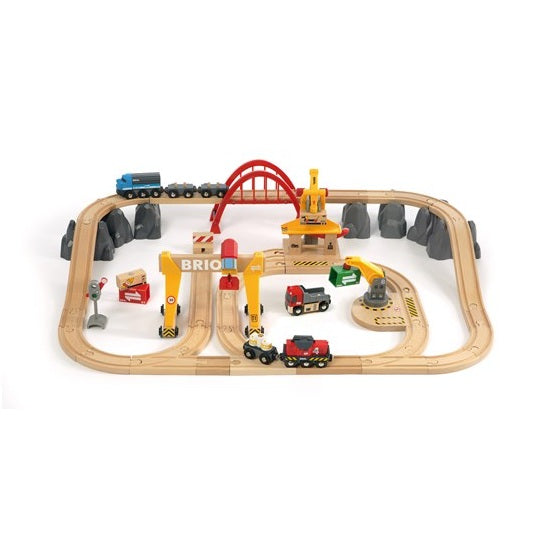 Brio Cargo Railway Deluxe Set 54 Pces 33097