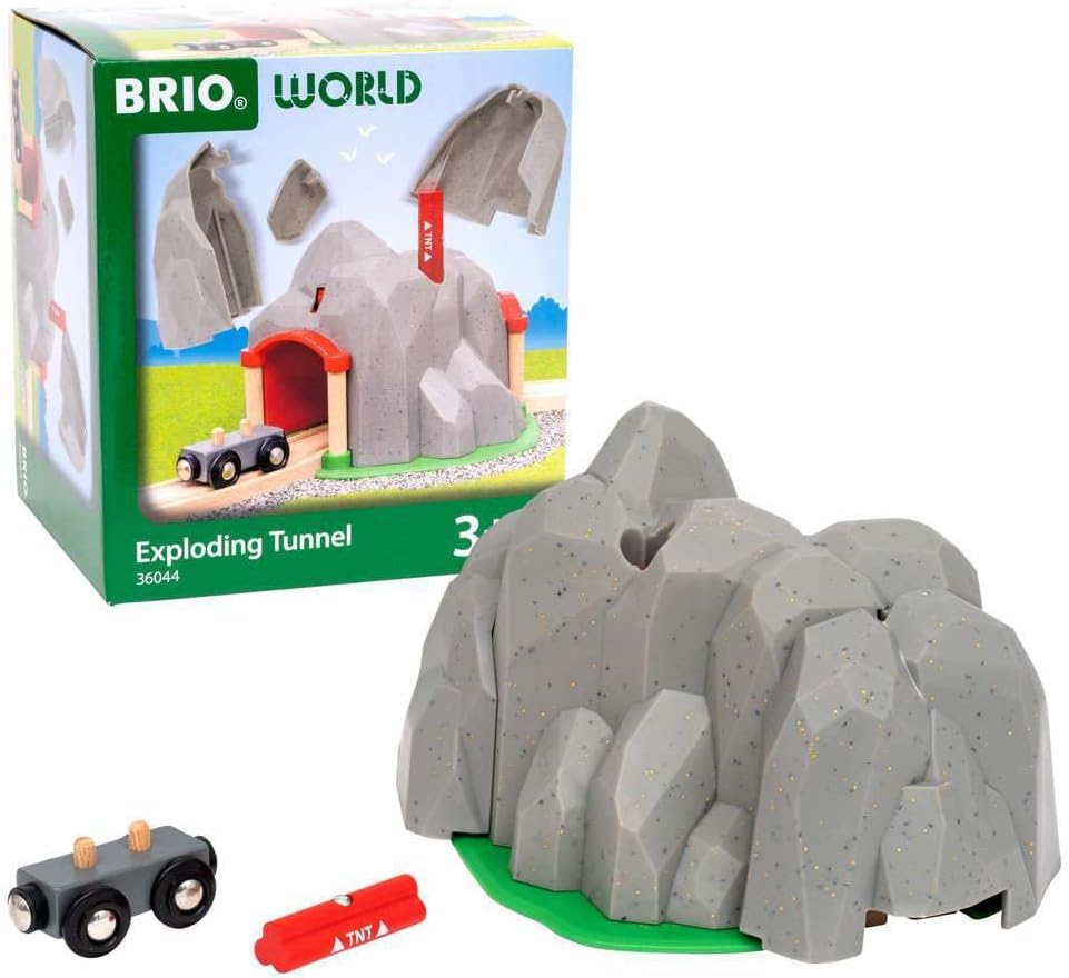 Brio Dynamite Moutain Tunnel 3 Pces 36044
