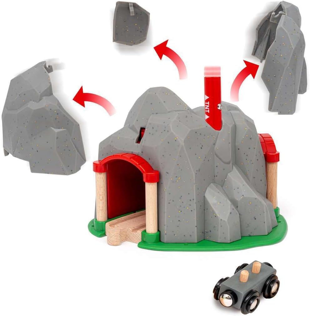 Brio Dynamite Moutain Tunnel 3 Pces 36044