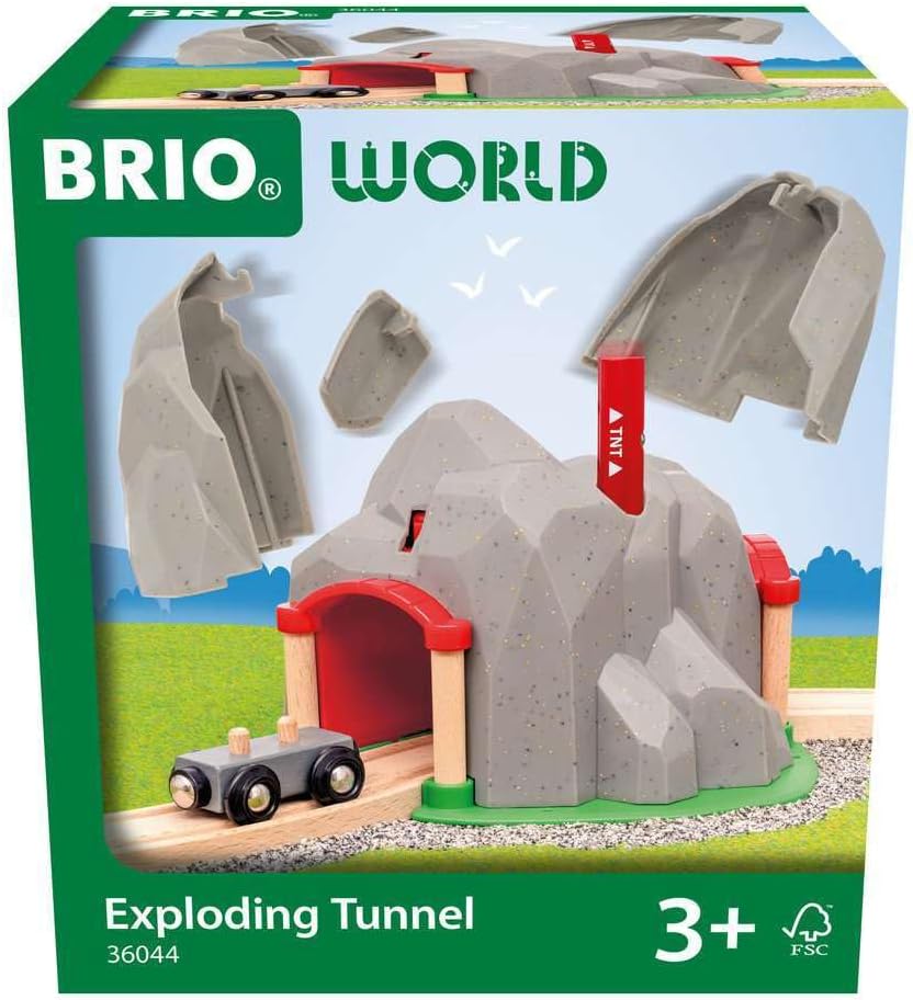 Brio Dynamite Moutain Tunnel 3 Pces 36044