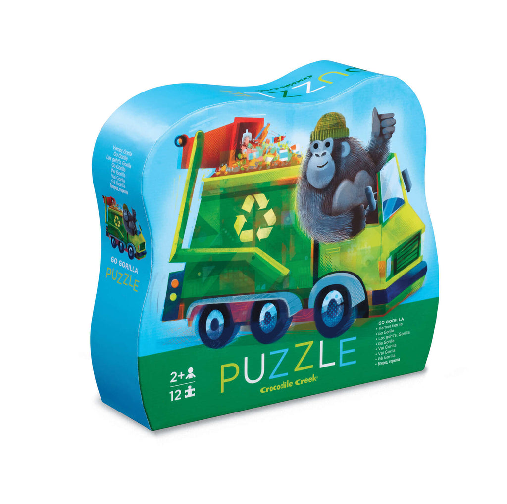 Mini Puzzle 12 Pce Go Gorilla
