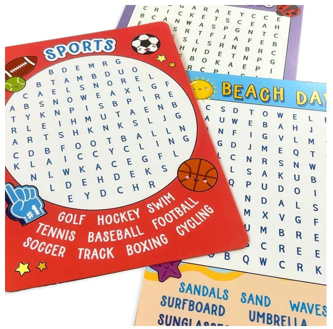 Activity Cards Word Search