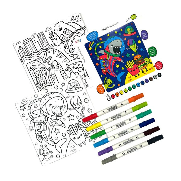 Colortopia Colour By Number Epic Adventures
