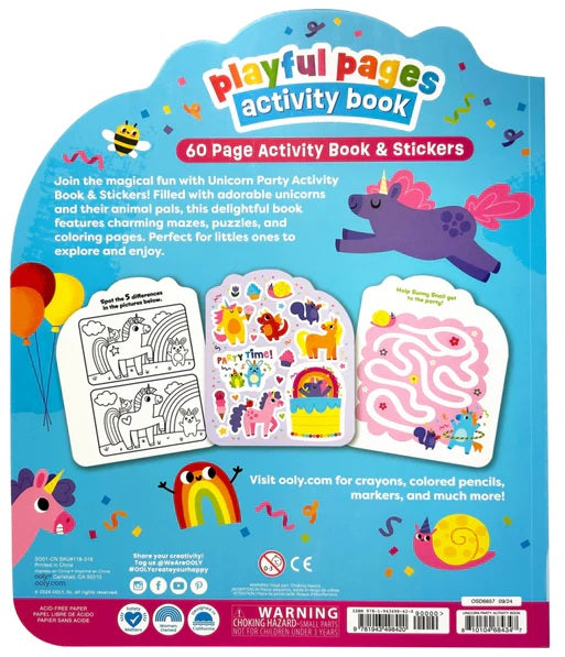 Activity Book Unicorn