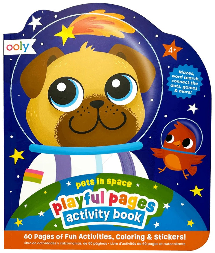 Activity Book Pets In Space