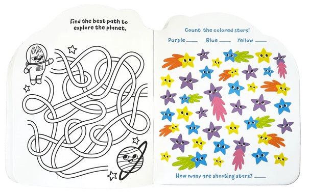 Activity Book Pets In Space