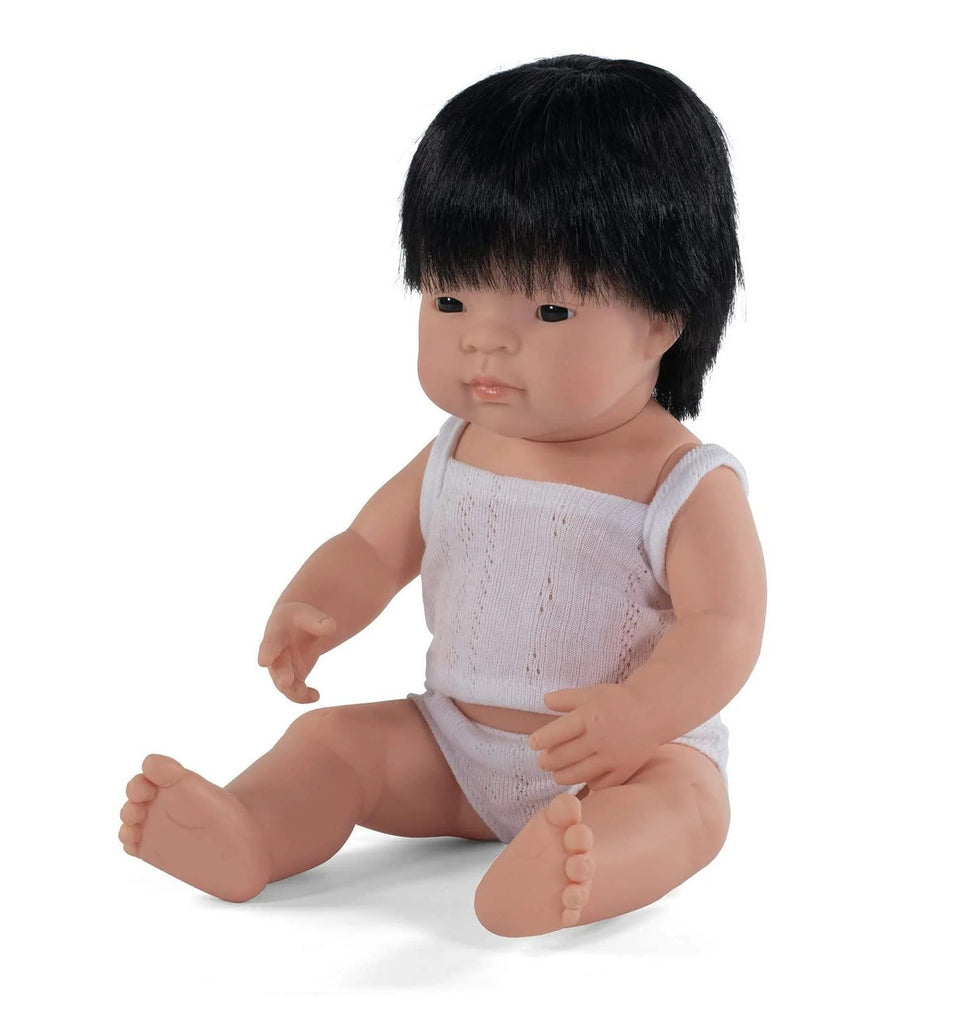 Miniland 38cm Baby Boy Asian