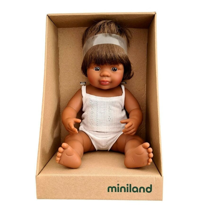 Miniland 38cm Baby Boy Aboriginal