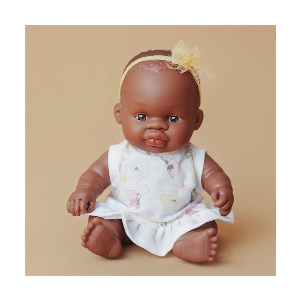Miniland Mf&m 21cm Baby Girl African