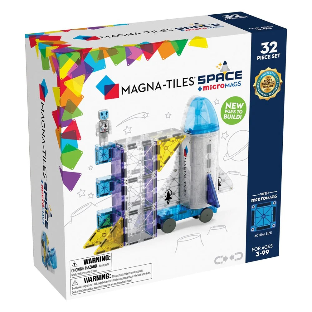 Magna-tiles 32 Pce Space & Micromags