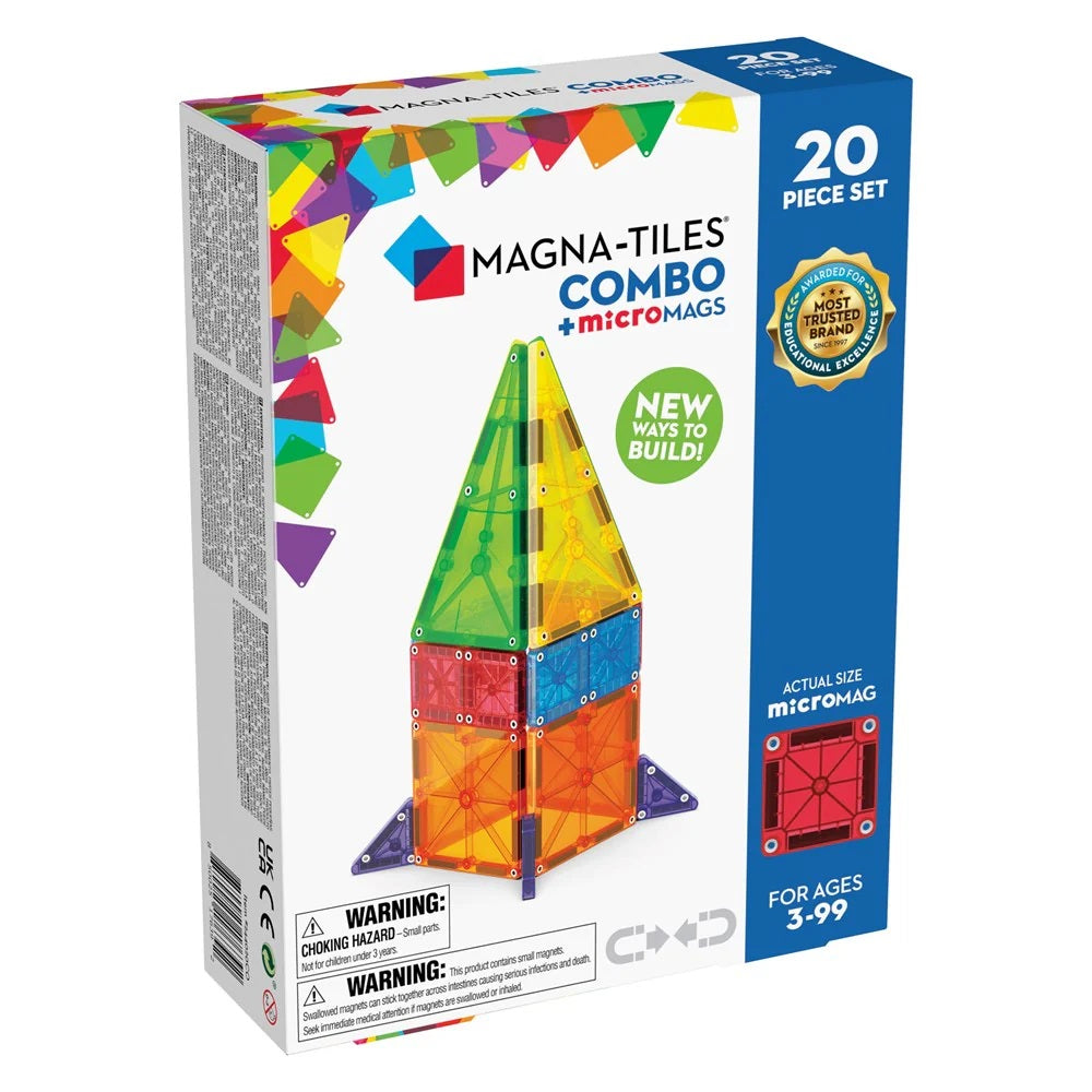 Magna-tiles 20 Pce Combo & Micromags