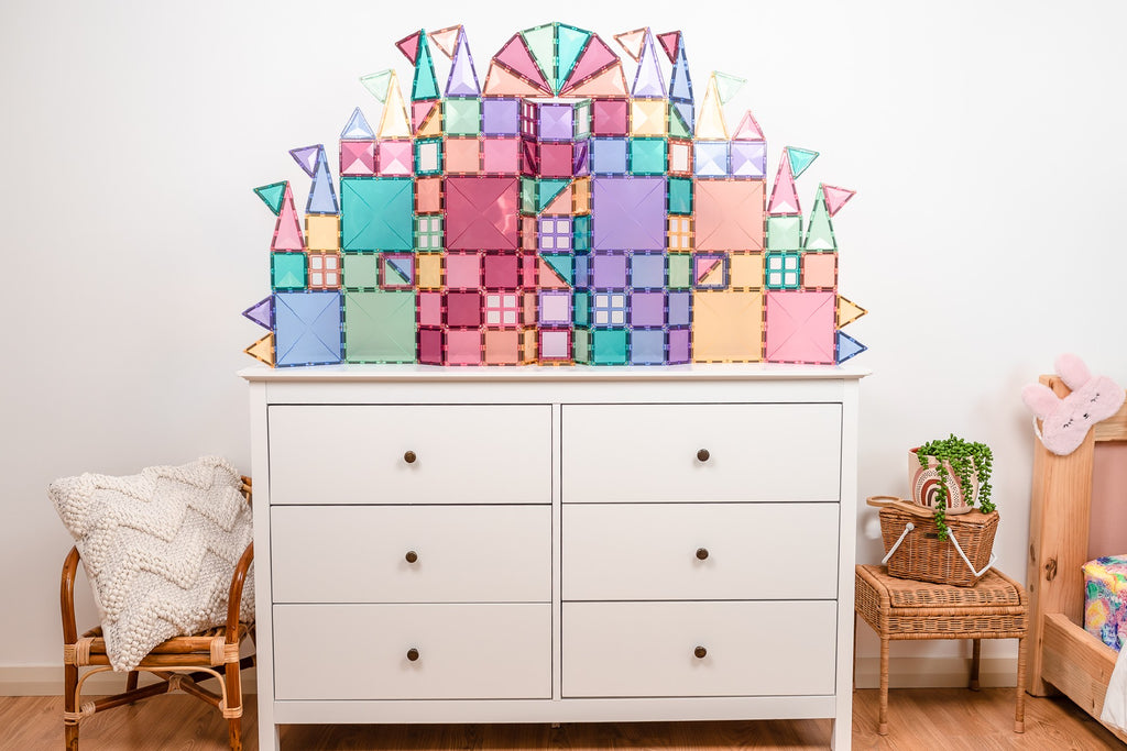 Connetix 120 Piece Pastel Creative Pack