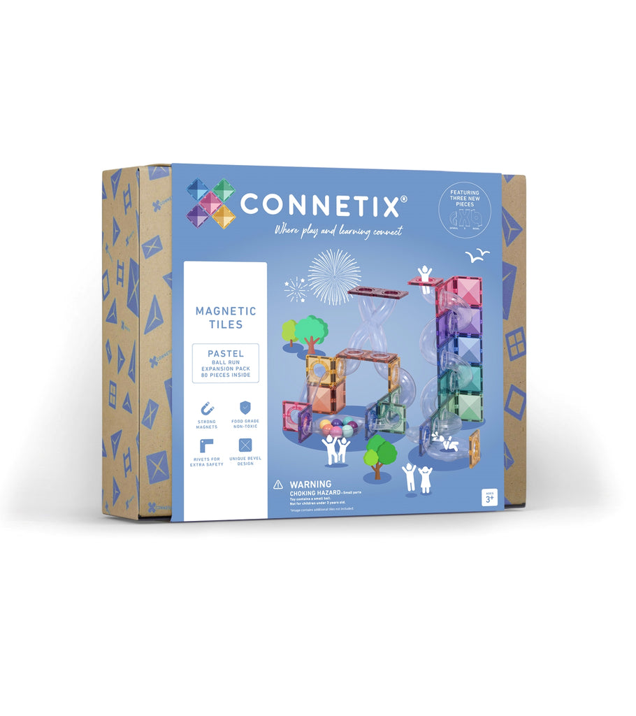 Connetix Ball Run Expansion Pastel 80 Pces