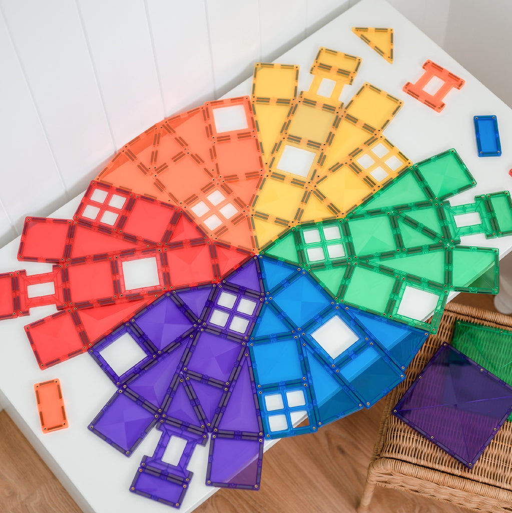 Connetix 102 Piece Rainbow Creative Pack