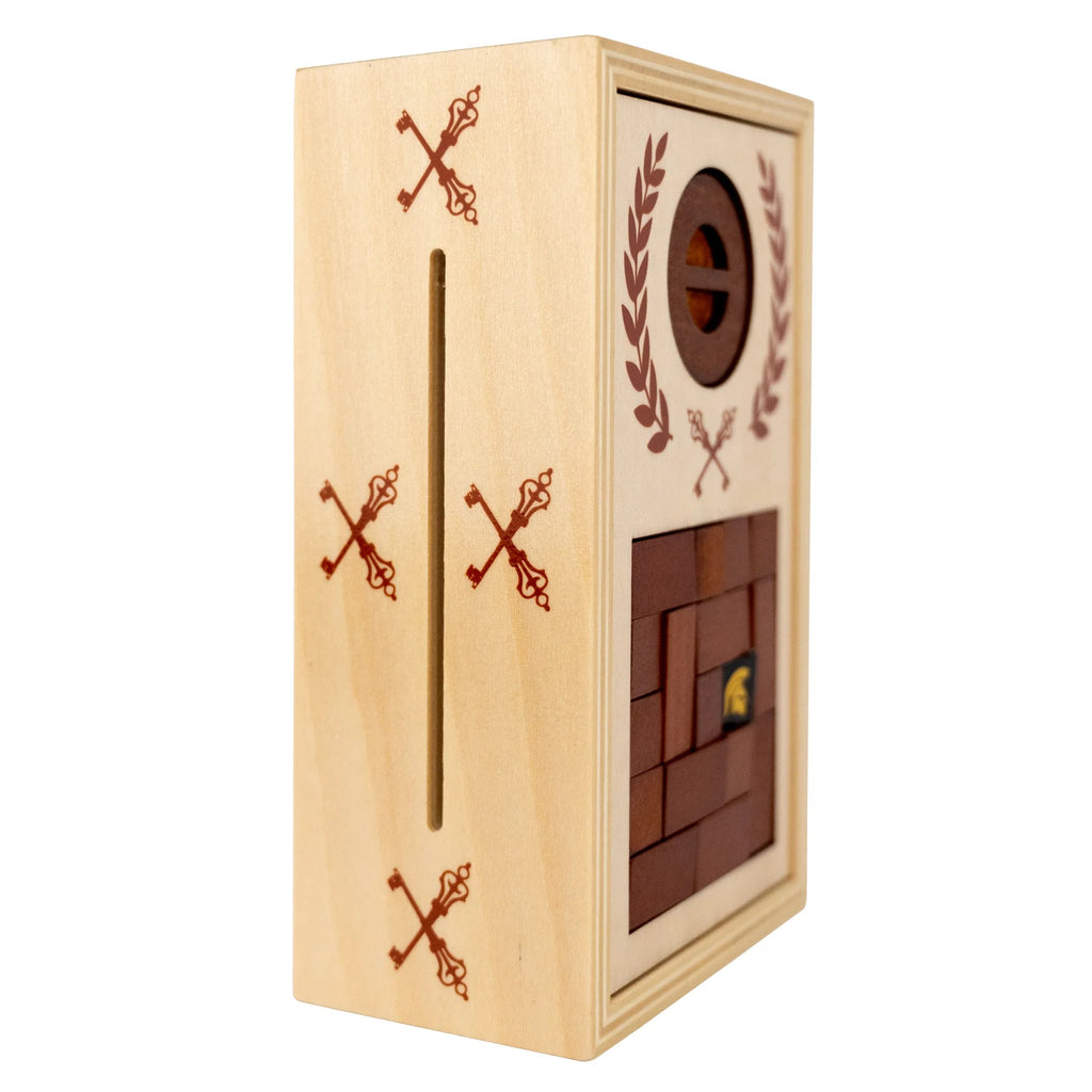 True Genius Roman Lock Box