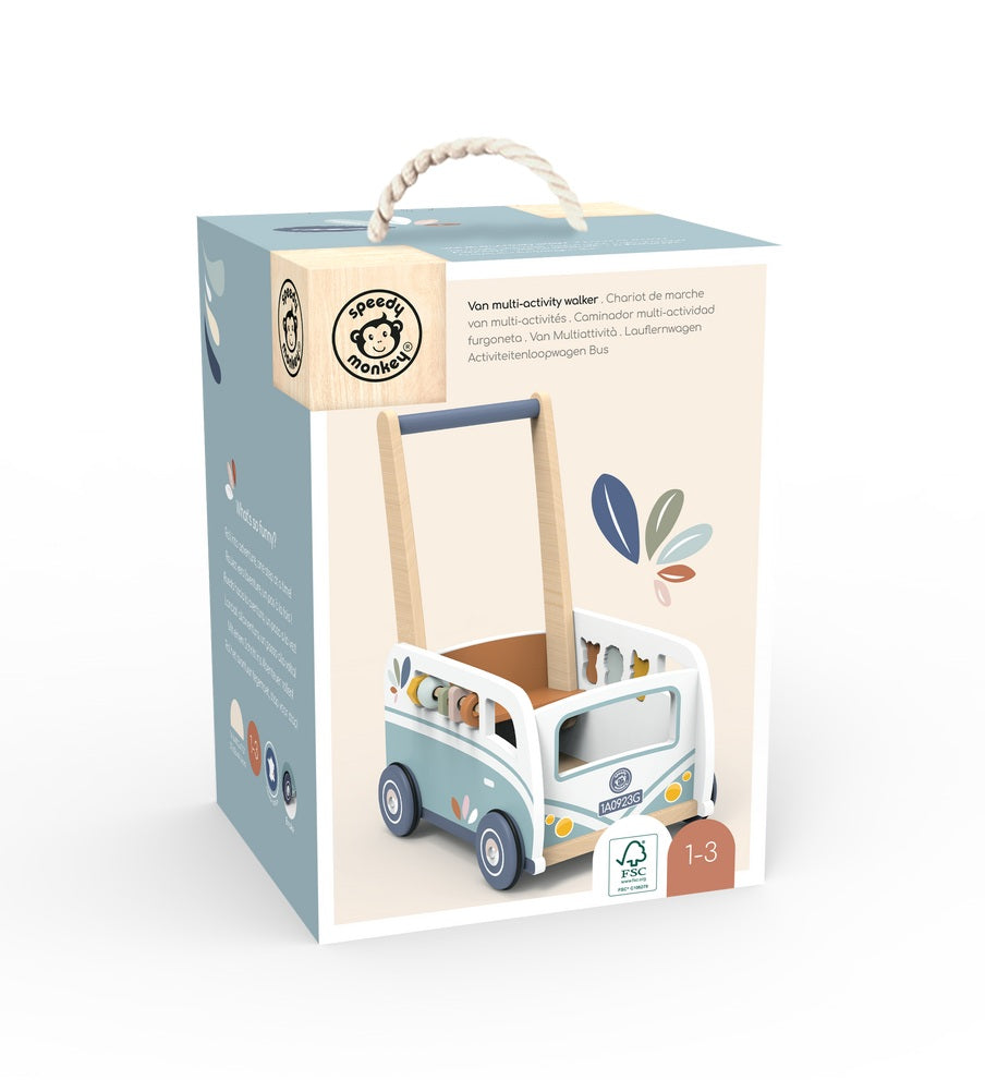 Speedy Monkey Van Multi Activity Walker