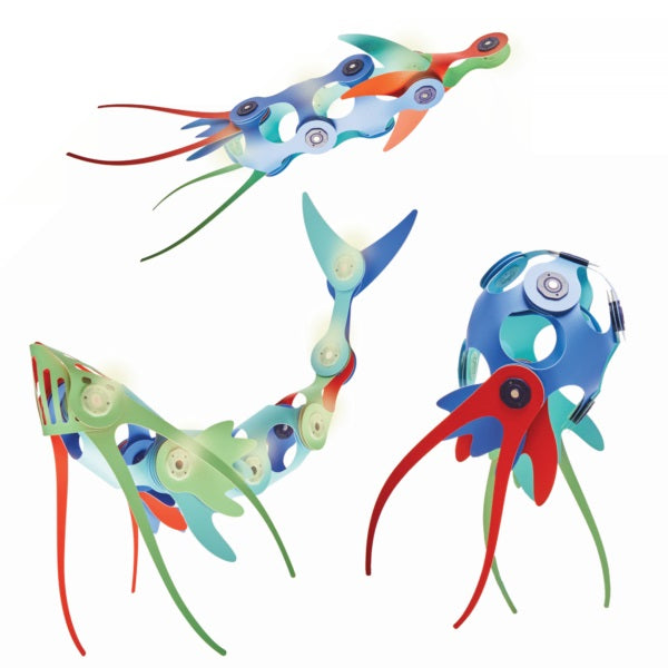 Clixo Glow Pack Ocean Creatures 24 Pces