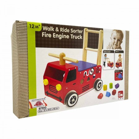 Im Toy Walk & Ride Fire Engine Sorter