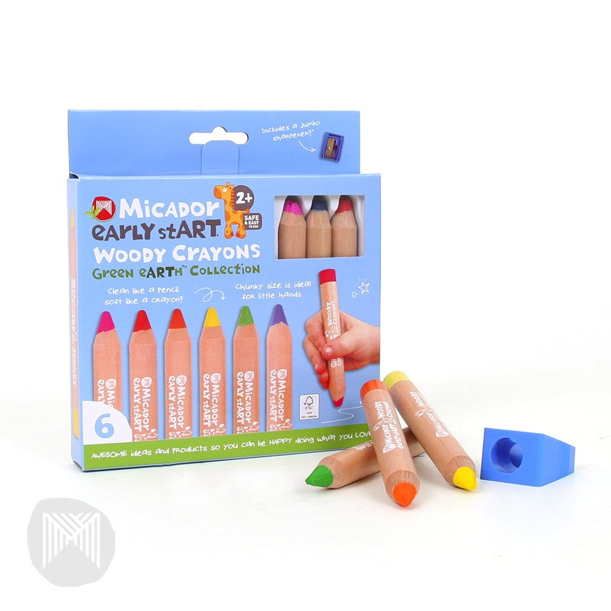 Early Start Woody Crayons