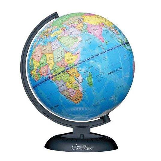 Ag 20cm Night Light Up Globe