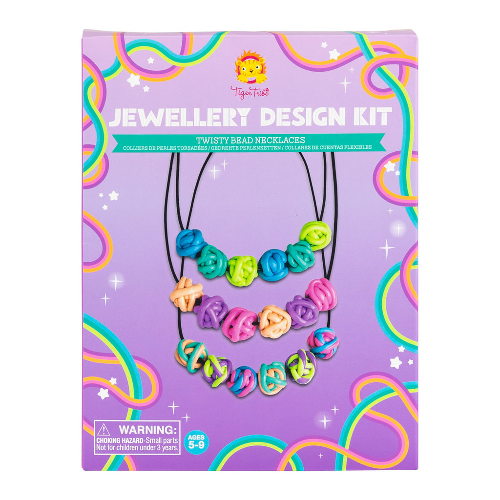 Jewellery Design Kit Twisty Beads Necklaces