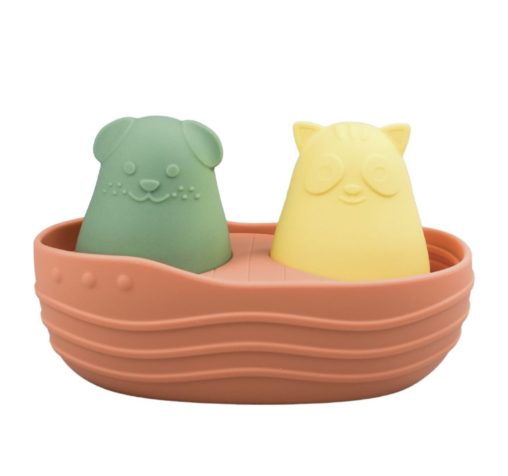 Silicone Bath Boat Cat Dog