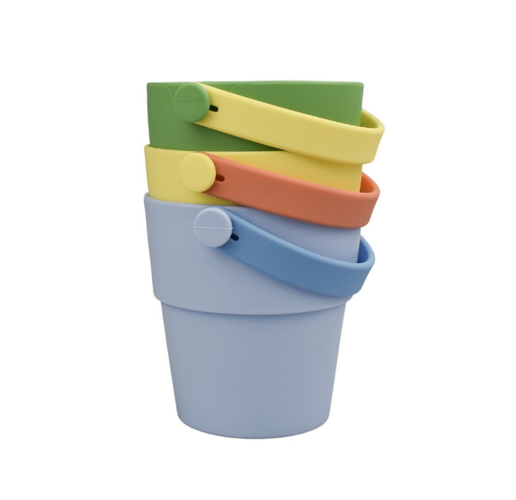 Silicone Shower Bucket Green