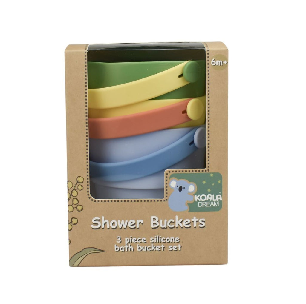 Silicone Shower Bucket Green