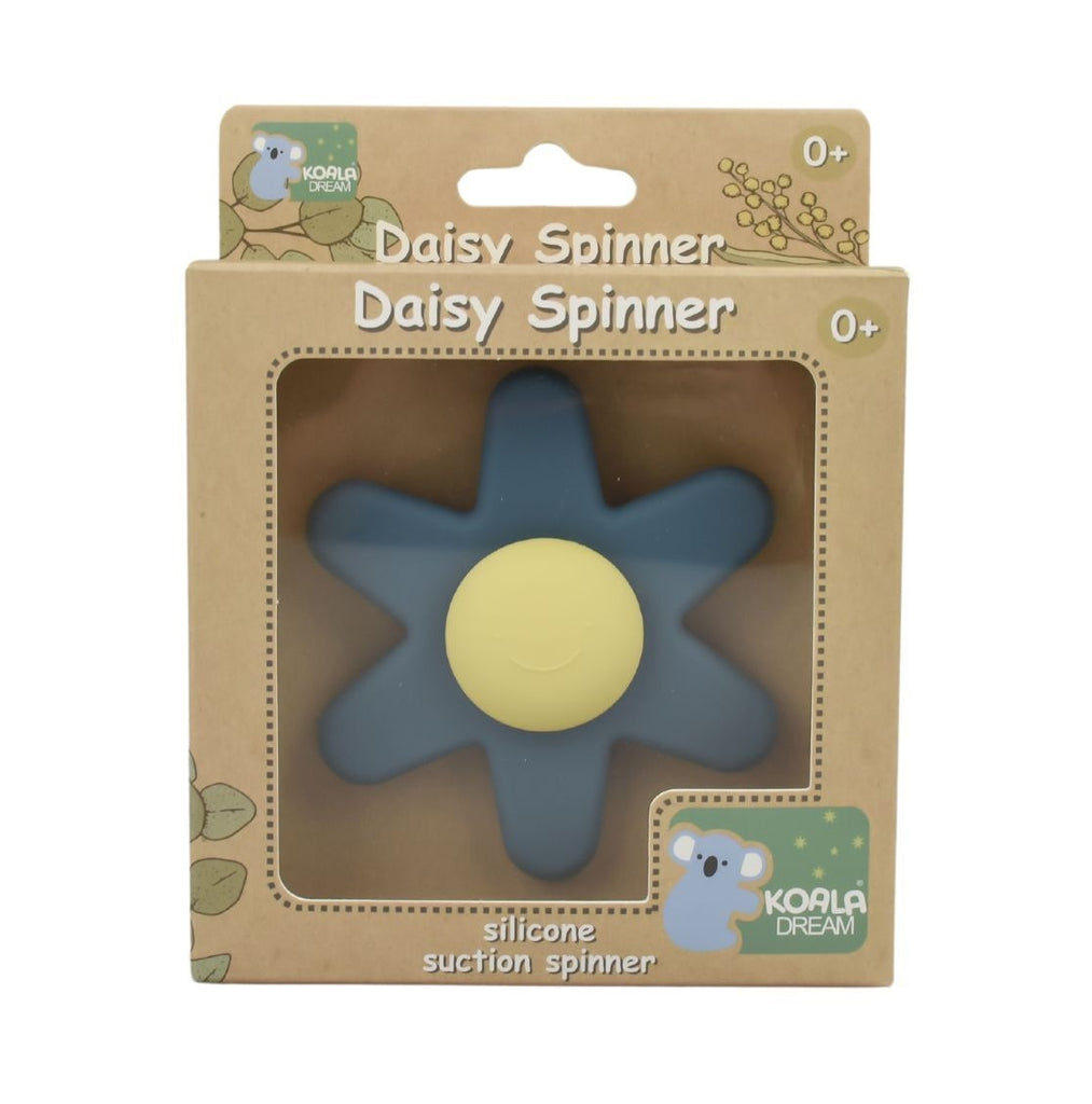 Silicone Daisy Spinner Blue