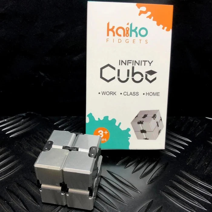 Kaiko Silver Infinity Cube Fidget