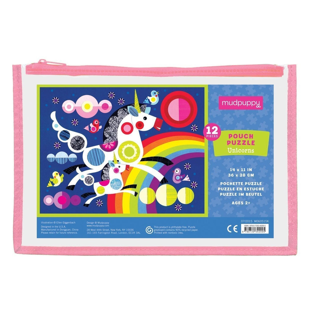 Bb 12 Piece Puzzle Unicorns
