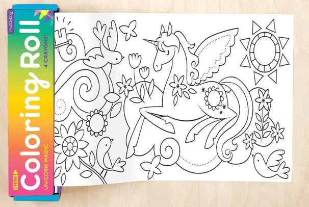Colouring Roll Unicorn Magic