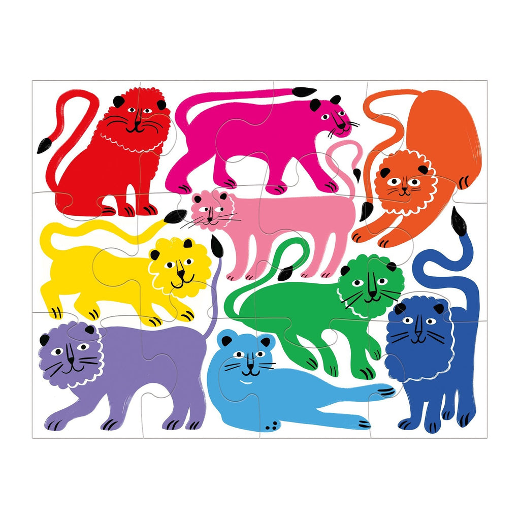 Bb 12 Piece Puzzle Rainbow Roar