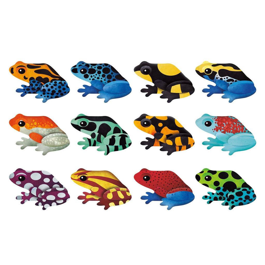 Shaped Memory Match Frogs