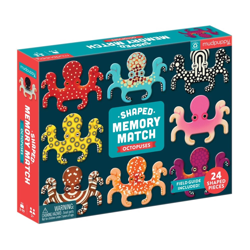 Shaped Memory Match Octopus