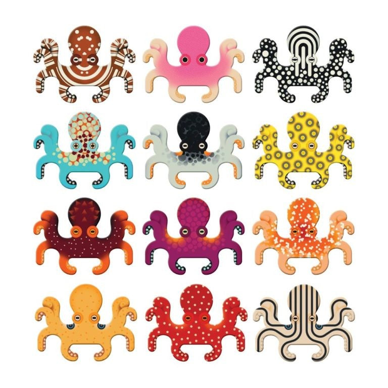 Shaped Memory Match Octopus