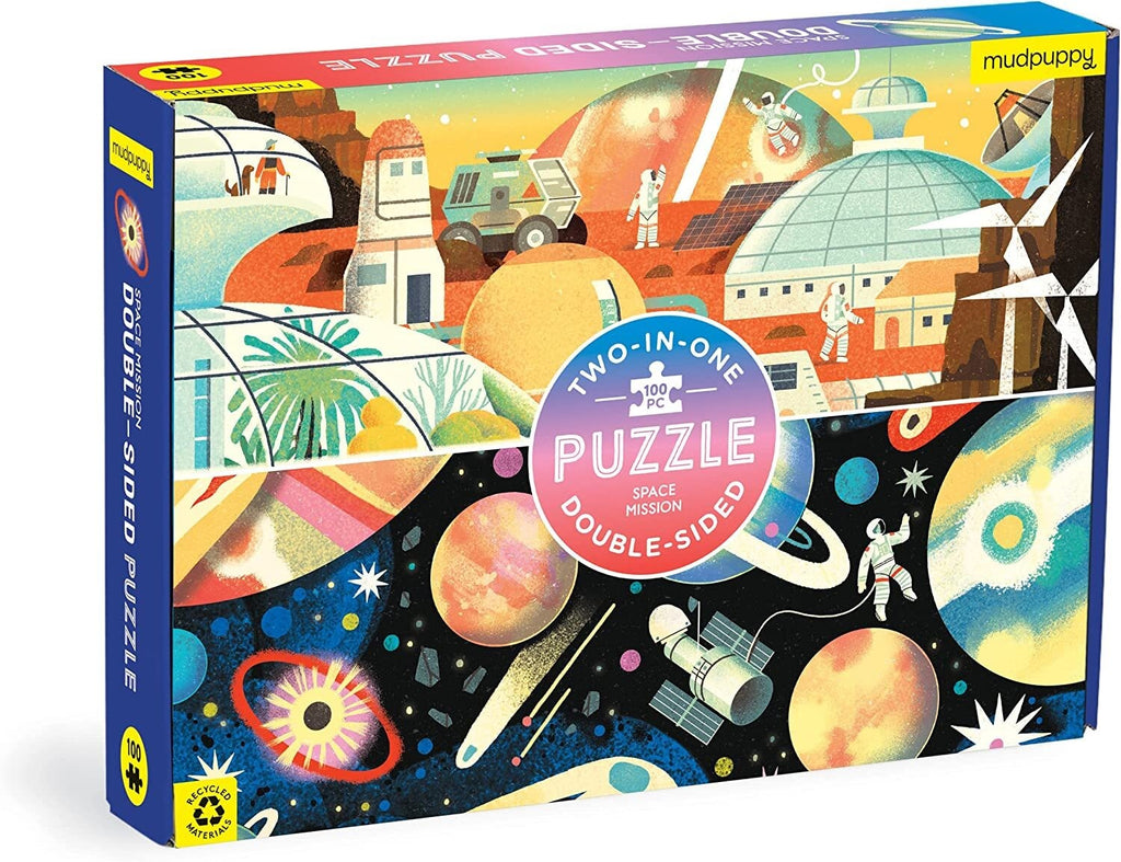Double Sided 100 Pce Puzzle Space