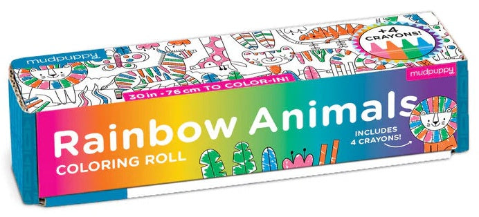 Colouring Roll Rainbow Animals